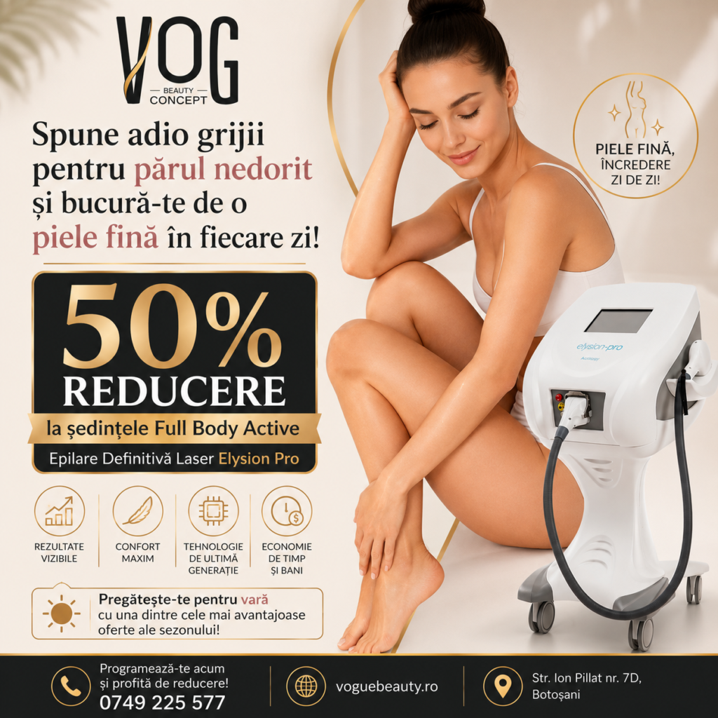 Full Body Active — 50% reducere - ofertă Vogue Beauty Center Botoșani